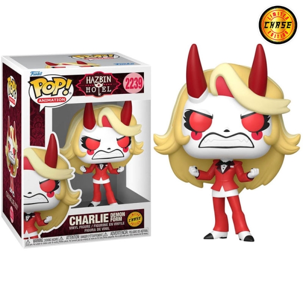 Hazbin Hotel POP! Figurină vinil animată - Charlie, forma demonică CHASE, ediție limitată #2239