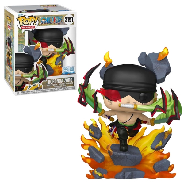 One Piece POP! Figurină de vinil animată Roronoa Zoro (Regele Iadului) (Ediție Specială) #2151