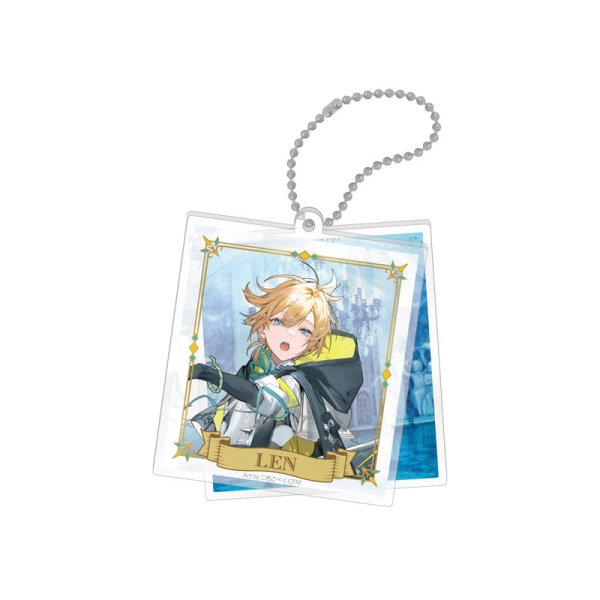 Breloc dublu acrilic 39Culture 2024 EXTRA WORLD - Kagamine Len