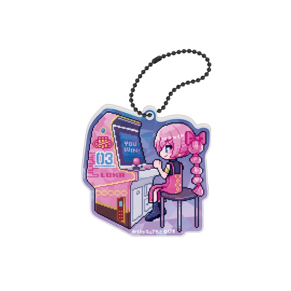 Breloc acrilic holografic 39Culture 2025 RETRO - Megurine Luka