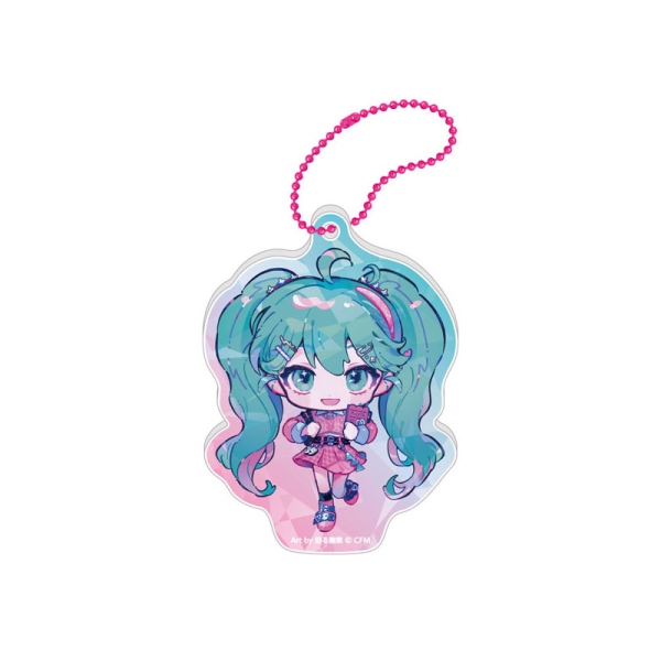 Breloc acrilic holografic 39Culture 2025 POP - Hatsune Miku