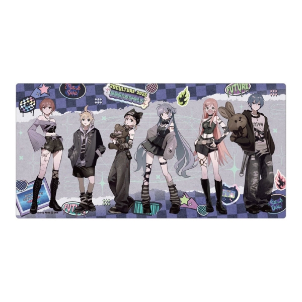 39Culture 2025 Playmat/Mousepad - RETRO Vocaloid 30 x 60 cm