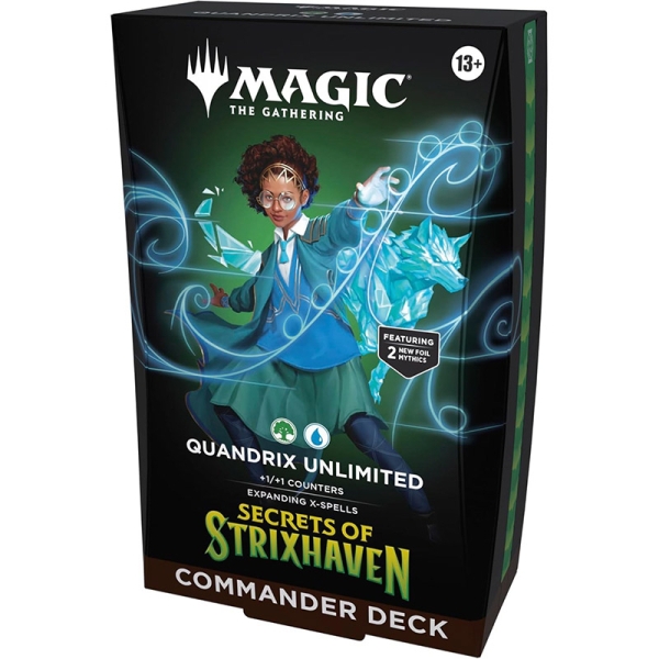 PRE-ORDER: Magic the Gathering: Secrets of Strixhaven Commander Deck - Quandrix Unlimited