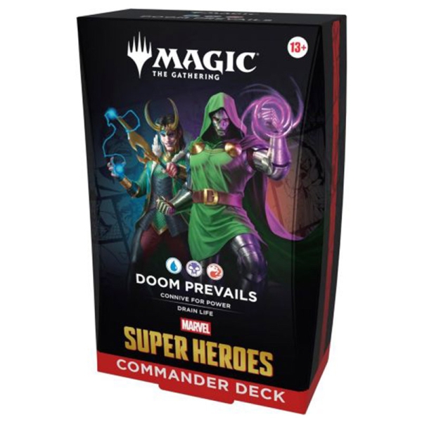 PRE-ORDER: Magic the Gathering: Marvel Super Heroes Commander Deck - Doom Prevails