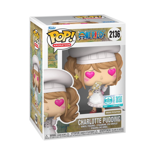 One Piece POP! Animation Vinyl Figure Charlotte Pudding (Heart Eyes) (Limited Edition - Supreme) #2136