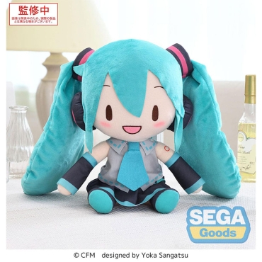 Character Vocal Series 01: Hatsune Miku Fuwa Petit Jucărie de Pluș Figure Hatsune Miku L 27 cm