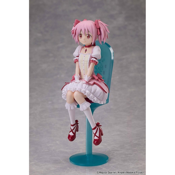 PRE-ORDER: Puella Magi Madoka Magica The Movie: Rebellion PVC Statue - Madoka Kaname Tea Party Cake Song Ver. 18 cm