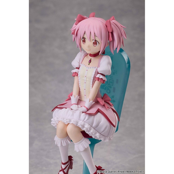 PRE-ORDER: Puella Magi Madoka Magica The Movie: Rebellion PVC Statue - Madoka Kaname Tea Party Cake Song Ver. 18 cm