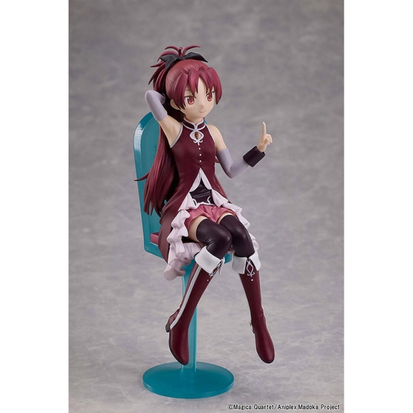 PRE-ORDER: Puella Magi Madoka Magica The Movie: Rebellion PVC Statue - Kyoko Sakura Tea Party Cake Song Ver. 18 cm