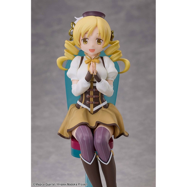 PRE-ORDER: Puella Magi Madoka Magica The Movie: Rebellion PVC Statue - Mami Tomoe Tea Party Cake Song Ver. 18 cm