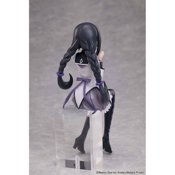 PRE-ORDER: Puella Magi Madoka Magica The Movie: Rebellion PVC Statue - Homura Akemi Tea Party Cake Song Ver. 18 cm