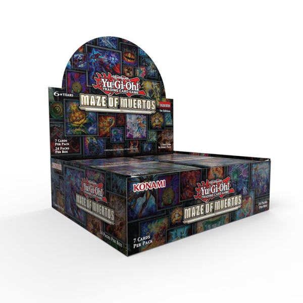 PRE-ORDER: Yu-Gi-Oh! TCG Maze Of Muertos - Booster Display (24 Packs)