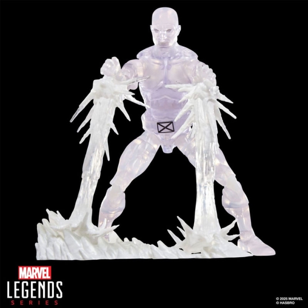 Secret Wars Marvel Legends Figurină retro Iceman 15 cm