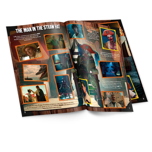 One Piece Live Action Stickers Album