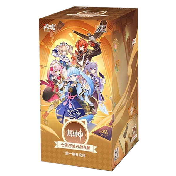 PRE-ORDER: Genshin Impact: Trading Card Game Display Box Series 1 - Chinese Version