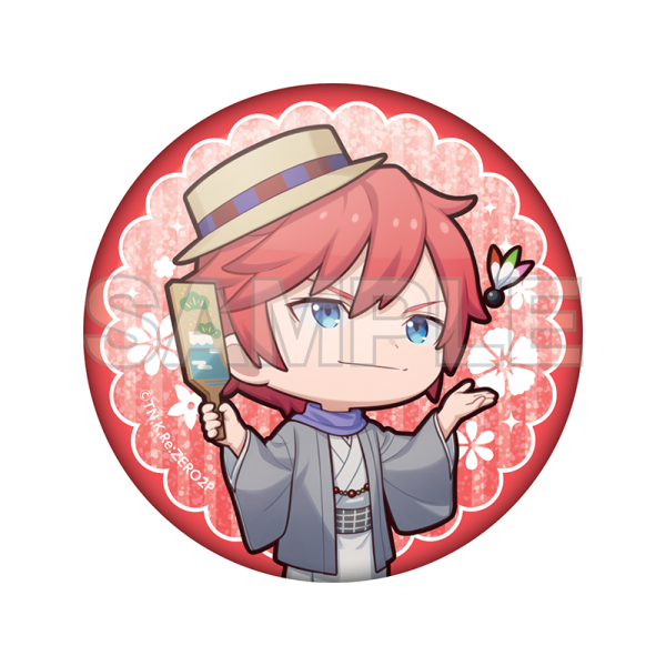 Re:Zero kara Hajimeru Isekai Seikatsu Glitter Can Badge - Re:Zero kara Hajimeru Ramen Seikatsu 