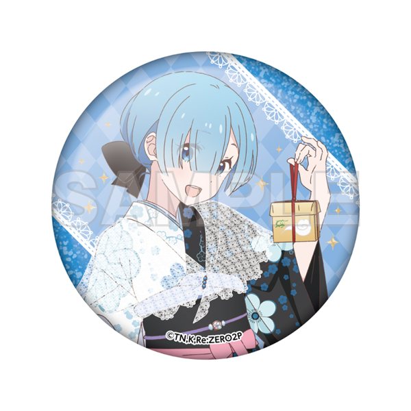 Re:Zero kara Hajimeru Isekai Seikatsu Glitter Can Badge - Re:Zero kara Hajimeru Ramen Seikatsu 