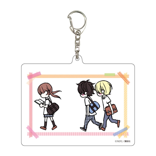 Breloc acrilic My Little Monster - Ilustrație mini personaj