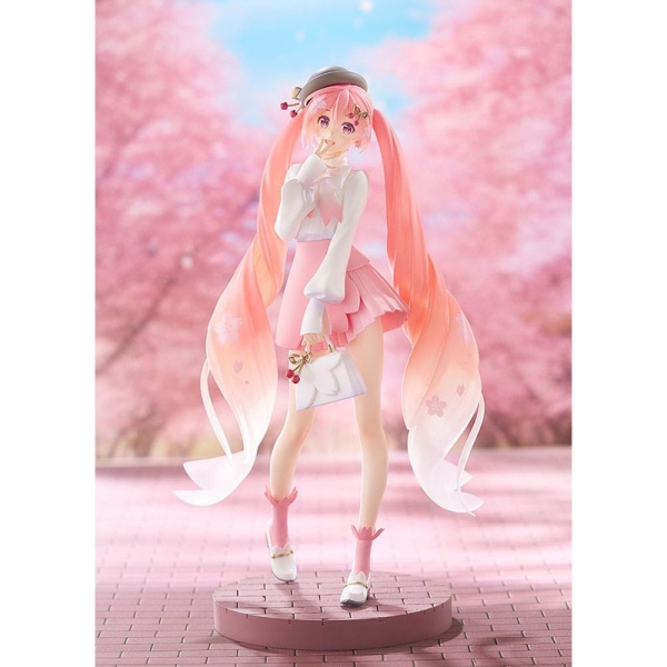 Character Vocal Series 01: Hatsune Miku Pop Up Parade PVC Statue Sakura Miku: Hanami Outfit Ver. 23 cm