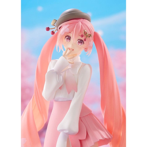 Character Vocal Series 01: Hatsune Miku Pop Up Parade PVC Statue Sakura Miku: Hanami Outfit Ver. 23 cm