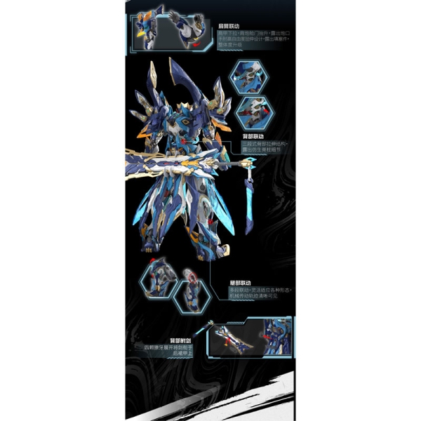 Legend of Star General MNP-XH14A Plastic Model Kit - Mo Liqing