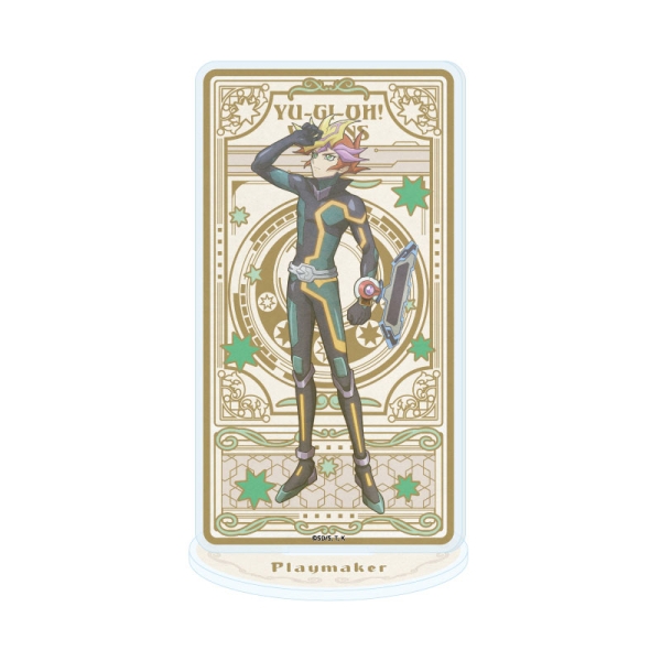 Figurină acrilică Yu-Gi-Oh! VRAINS - Yusaku Fujiki Playmaker (ilustrație antraită)