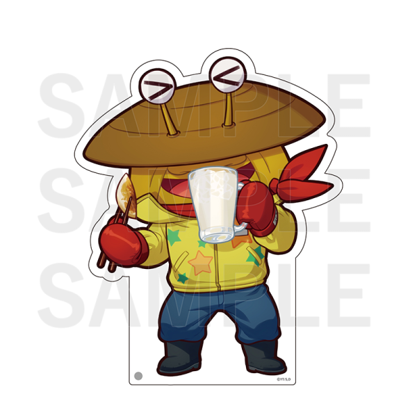 Dandadan × Nikujiru Gyoza no Dandadan Trading Mini Character Acrylic Stand Charm