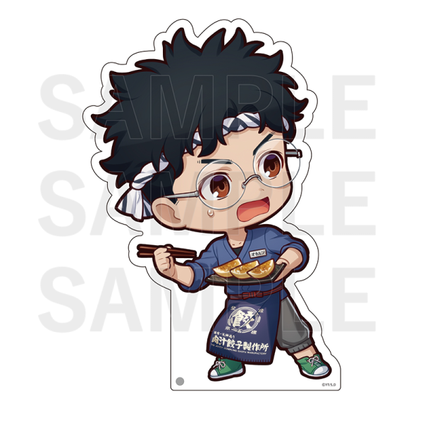 Dandadan × Nikujiru Gyoza no Dandadan Trading Mini Character Acrylic Stand Charm