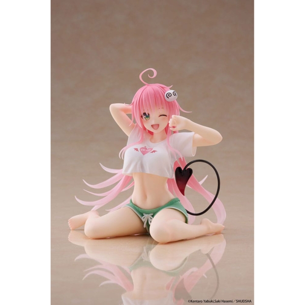 To Love-Ru Darkness PVC Statue Desktop Cute Figure - Lala Roomwear Ver. 13 cm