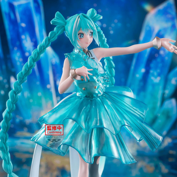 Banpresto Clearluxe: Hatsune Miku - Emerald Gem Statue 28cm