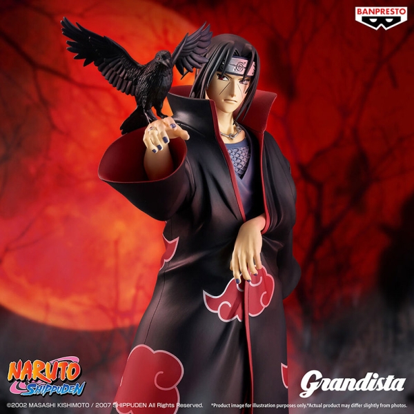 Naruto Shippuden Grandista PVC Statue - Itachi Uchiha 28 cm