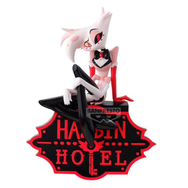 Hazbin Hotel Monitor Top PVC Statue - Angel Dust (ver.A) 16cm