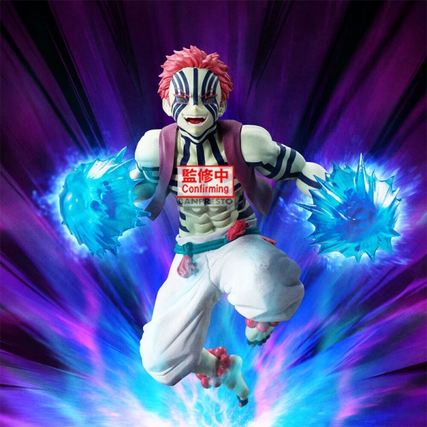 Figurină Demon Slayer Kimetsu no Yaiba Akaza Vibration Stars 16 cm