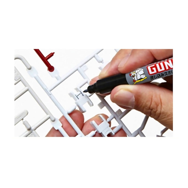 Marker Gundam extra subțire tip gri pentru linii de panou - GM-302