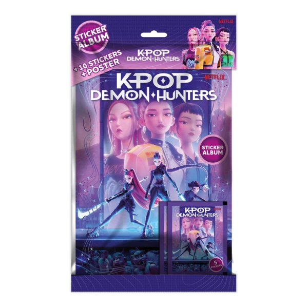 K-POP Demon Hunters Stickers Album