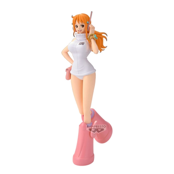 Figurină One Piece Nami în stilul Egghead Glitter & Glamours 23cm