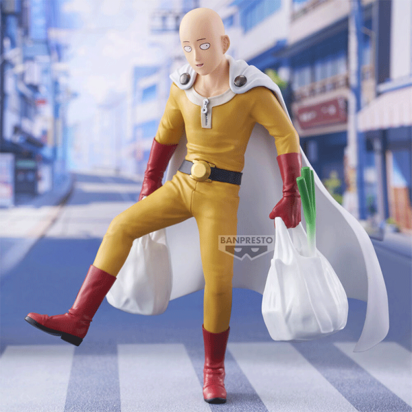 One Punch Man Saitama One Punch Life Figurină 20 cm