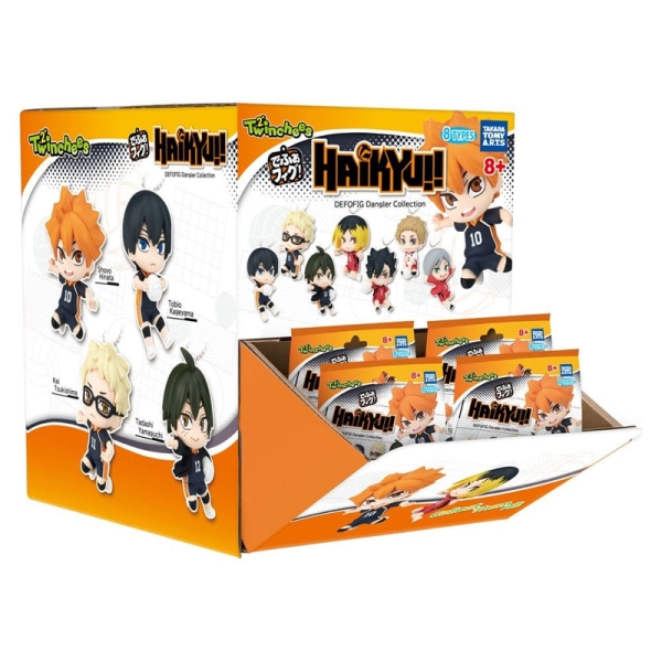 Haikyu!! Figurine mini Twinchees Dangler Defofig! Pachet jaluzele de 5 cm