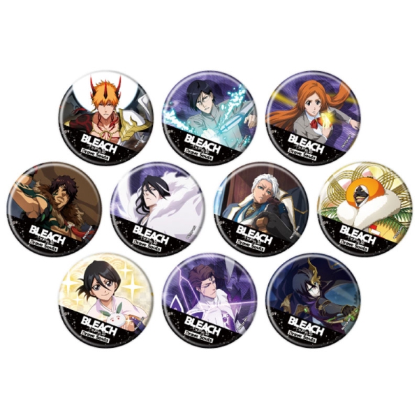 Ilustrație oficială BLEACH Brave Souls Can Badge - Asortiment