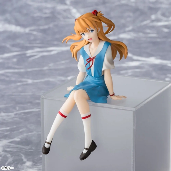 Evangelion: New Theatrical Edition PM Figura - Asuka Shikinami Langley, Perching