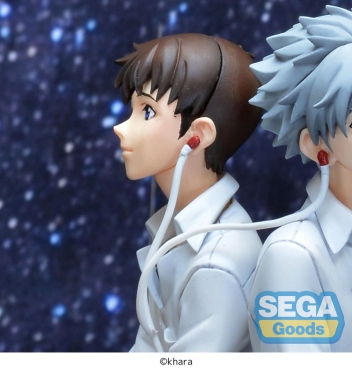 Rebuild of Evangelion Shinji Version Shinji & Kaworu Luminasta Figura 17cm
