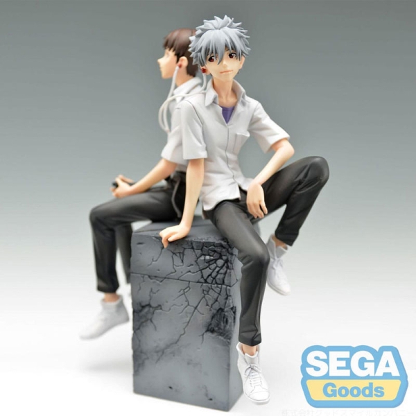 Rebuild of Evangelion Shinji Version Shinji & Kaworu Luminasta Figura 17cm