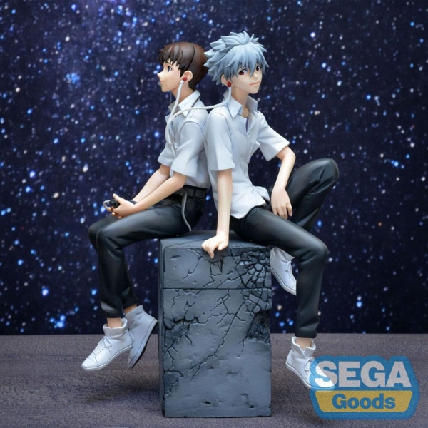 Rebuild of Evangelion Shinji Version Shinji & Kaworu Luminasta Figura 17cm
