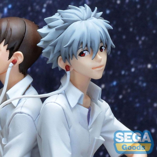 Rebuild of Evangelion Shinji Version Shinji & Kaworu Luminasta Figura 17cm