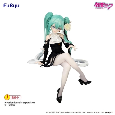  Vocaloid Noodle Stopper Figura - Hatsune Miku, Flower Fairy White Rose