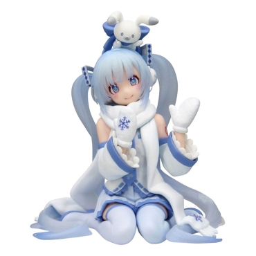Hatsune Miku Noodle Stopper Figure - SNOW MIKU Sky Town 10th ver. 10 cm