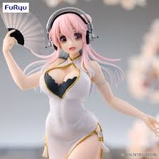 SUPER SONICO - White china dress - Figura Trio-Try-It