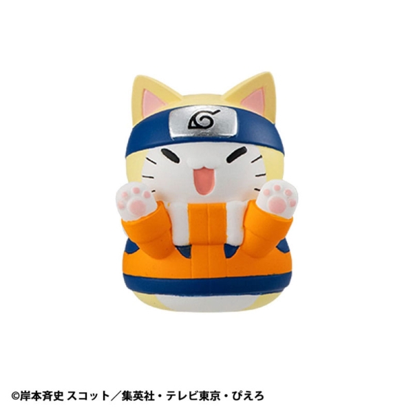Naruto Shippuden Mega Cat Project Nyaruto! Trading Figures Come here Sasuke-kun 3 cm