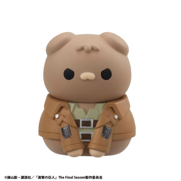 Attack on Titan Mega Cat Project Attack on Tinyan Trading Figures Gathering Scout Regiment danyan! 3 cm
