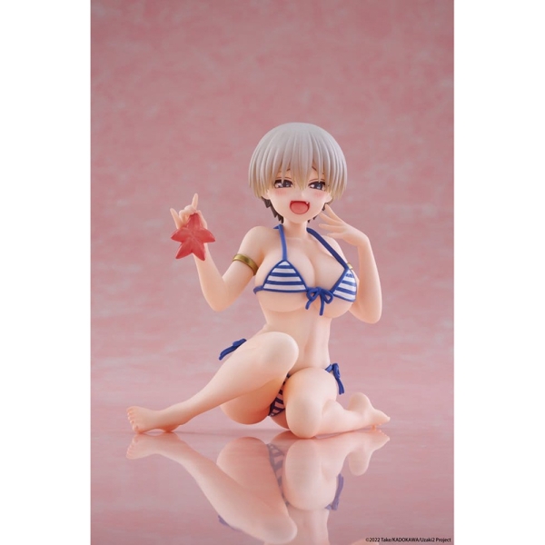 PRE-ORDER: Uzaki-chan Wants to Hang Out! Desktop Cute PVC Figure - Hana Uzaki (Swim wear Ver.) 13 cm